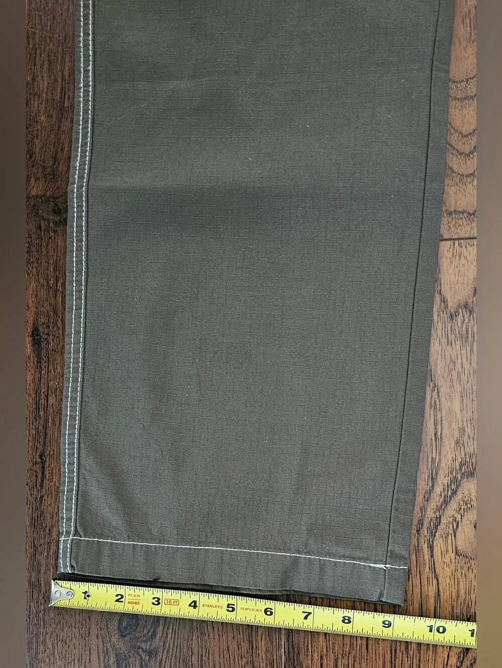 True Religion Ripstop Cargo Pants Kalamata Olive Green Size 38 NWT
